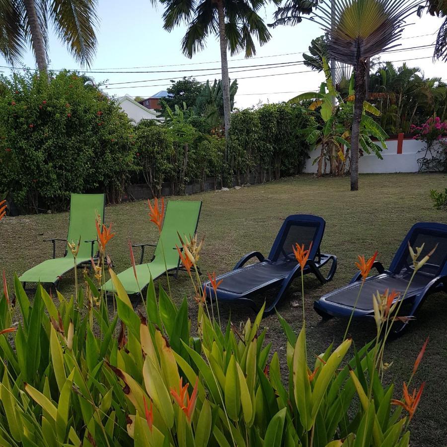 Villa Iguanina120M2-Wifi-300M Plage-4 Pers Le Gosier  Dış mekan fotoğraf